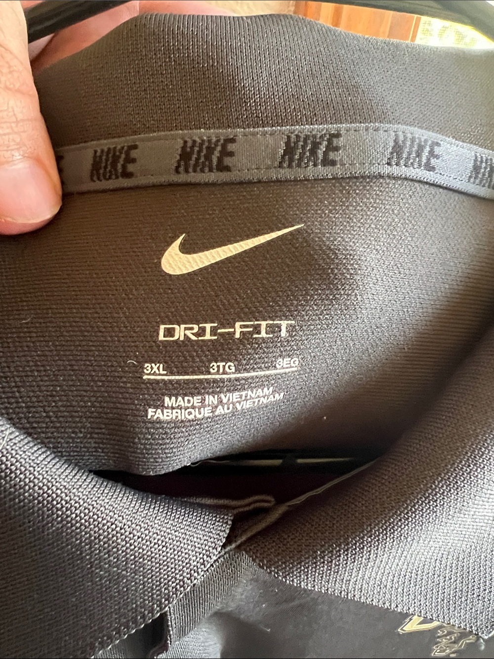 Nike Black UCCS Embroidered Dri-FIT Polo - Picture 2 of 3